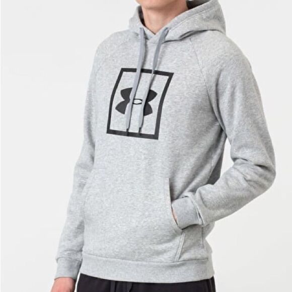 NWT Men's Under armour rival hoodie gray size xxl - Picture 6 of 13
